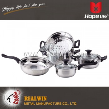 8 PCS COOKWARE SET