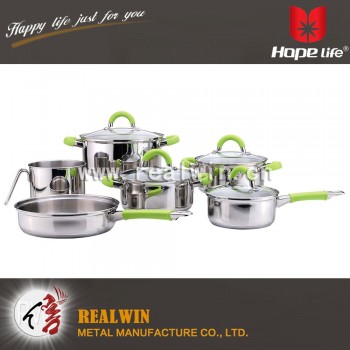 10 PCS COOKWARE SET