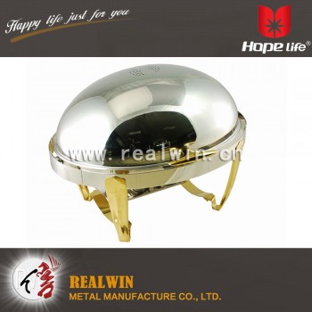 9L OVAL ROLL TOP CHAFER