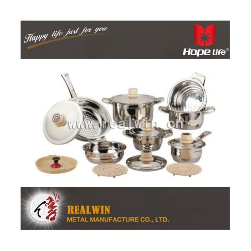 16件套不銹鋼鍋