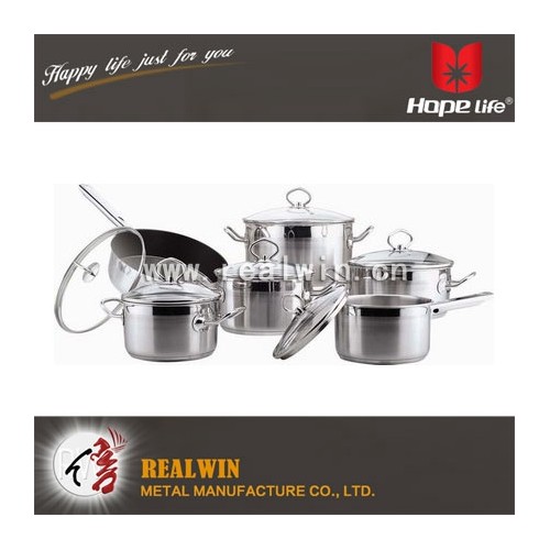 12件套不銹鋼鍋
