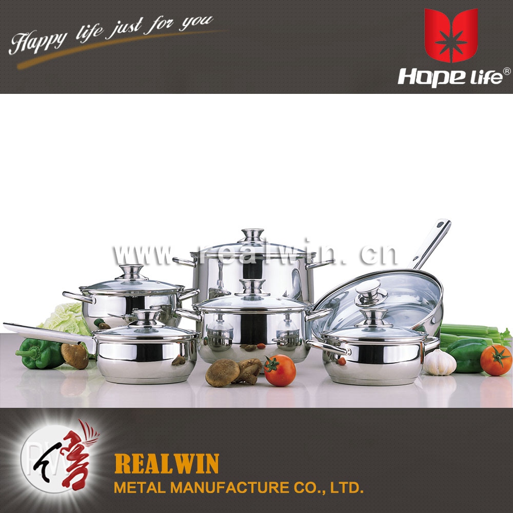 12 PCS COOKWARE SET