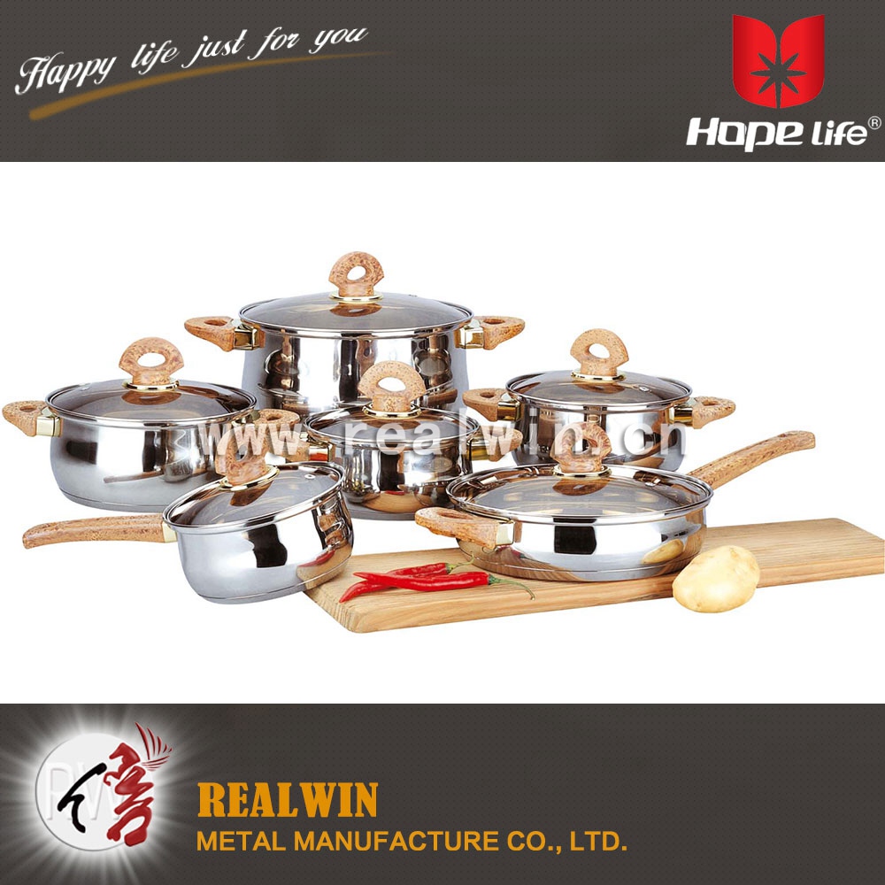 12 PCS COOKWARE SET